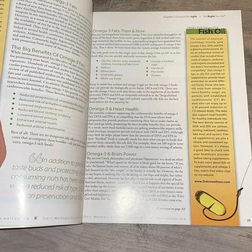 Ann G. Kulze Eat Right for Life book